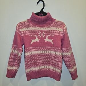 100% Merimo wool Turtleneck Sweater for Kids